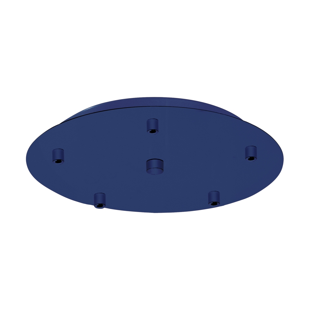 Canopy 5-fold, surface mounted gentian blue (RAL 5010)