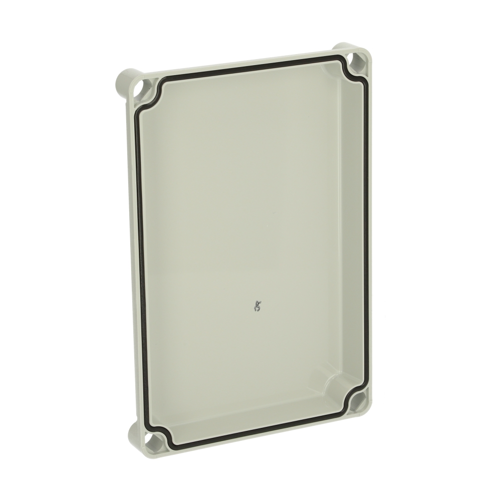 Capac 280x190x30 scund gri cu şuruburi cu cap normal