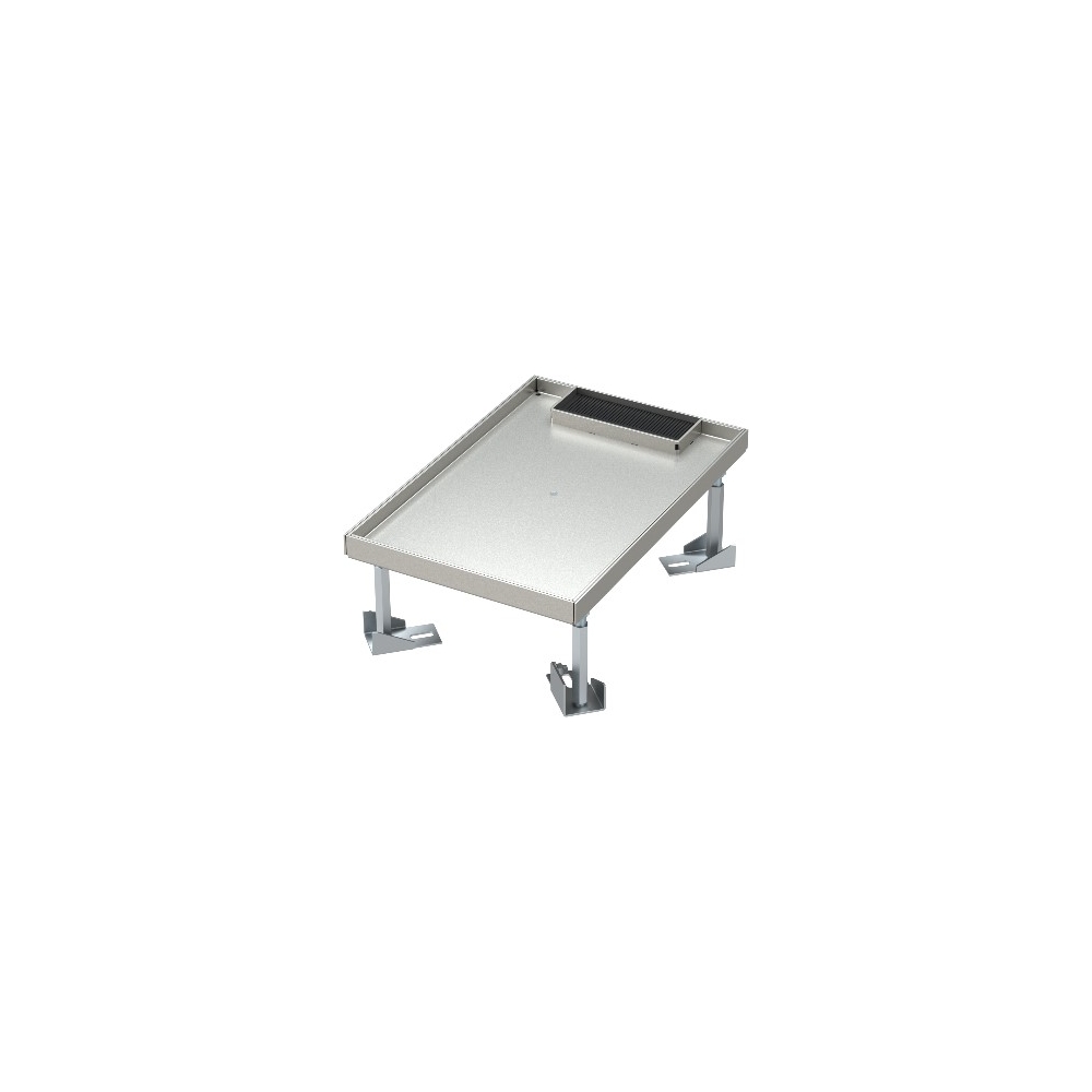 Capac de dublaj pt doză pardoseală RB 7M, 265x178x100-145mm