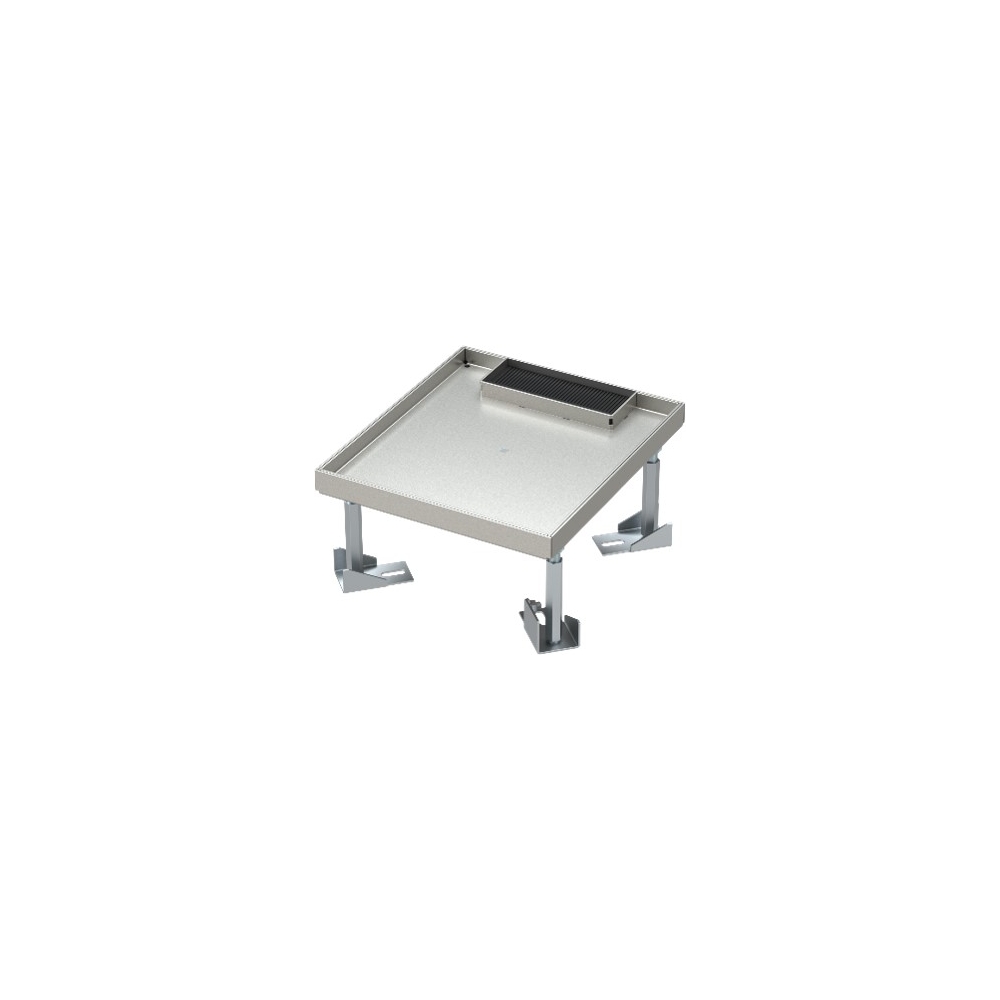 Capac dublaj pt doză pardoseală RB 4M, 200,5x177x100-145mm