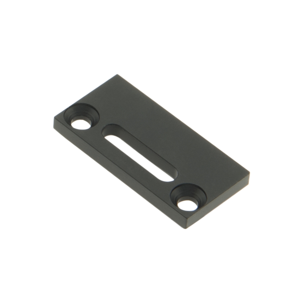 Capac profil TBF plat cu gaura lunga neagra
