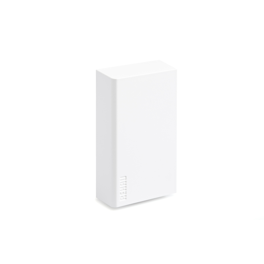 Capac terminal pt.canal parapet SIGNA 70x130 RAL9001 crem