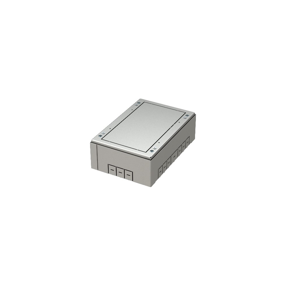 Casetă de montaj pt doză pardoseală 7M, 273x182,5x83-128mm