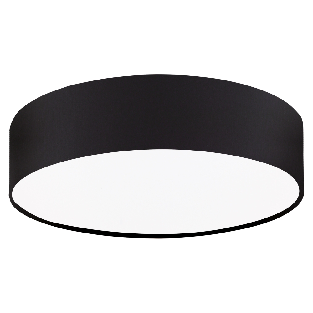 Ceiling luminaire "Pasteri Pro" 1 x 60W black IP20