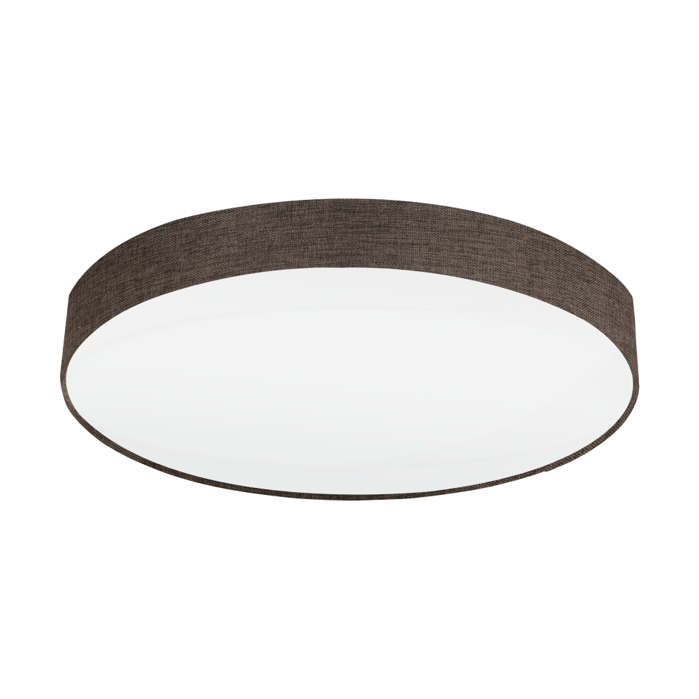 Ceiling luminaire "Pasteri Pro" 5 x 60W leinenbrown IP20