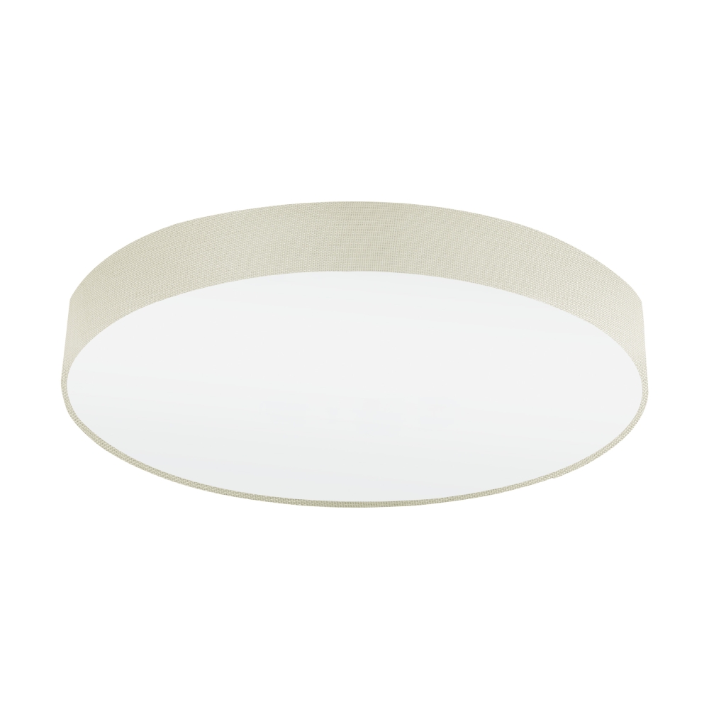 Ceiling luminaire "Pasteri Pro" 5 x 60W linen natural IP20