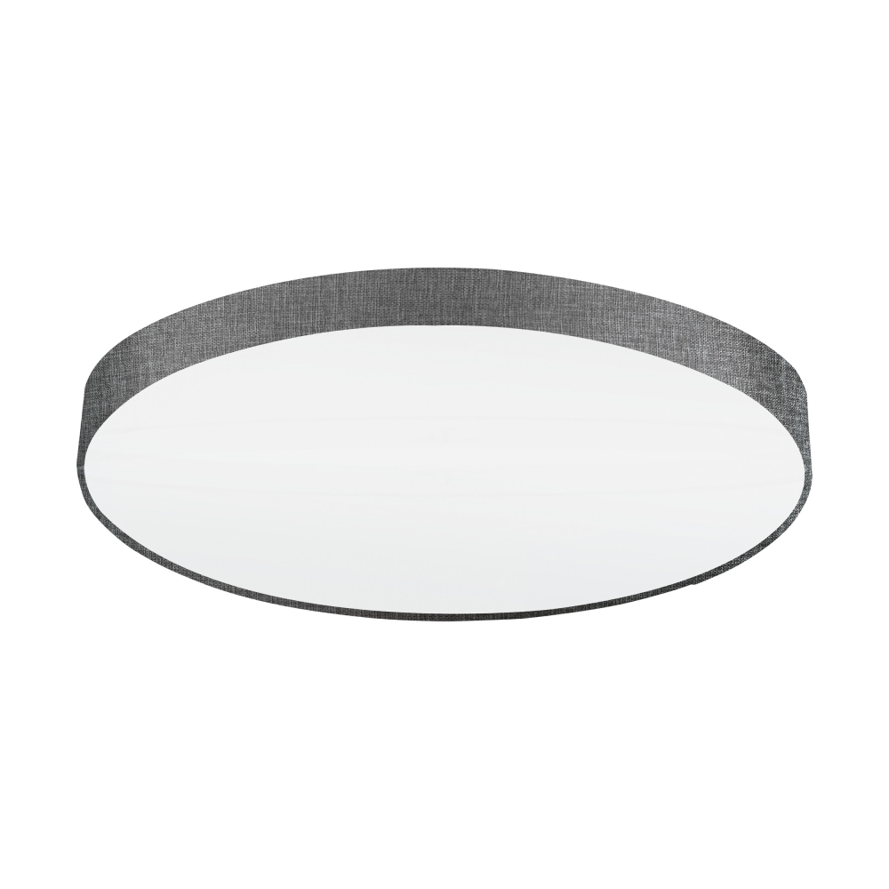 Ceiling luminaire "Pasteri Pro" 7 x 60W linen grey IP20