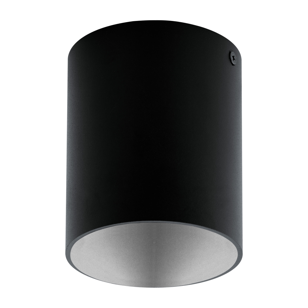 Ceiling luminaire "Polasso Pro" round 35W black /white IP20