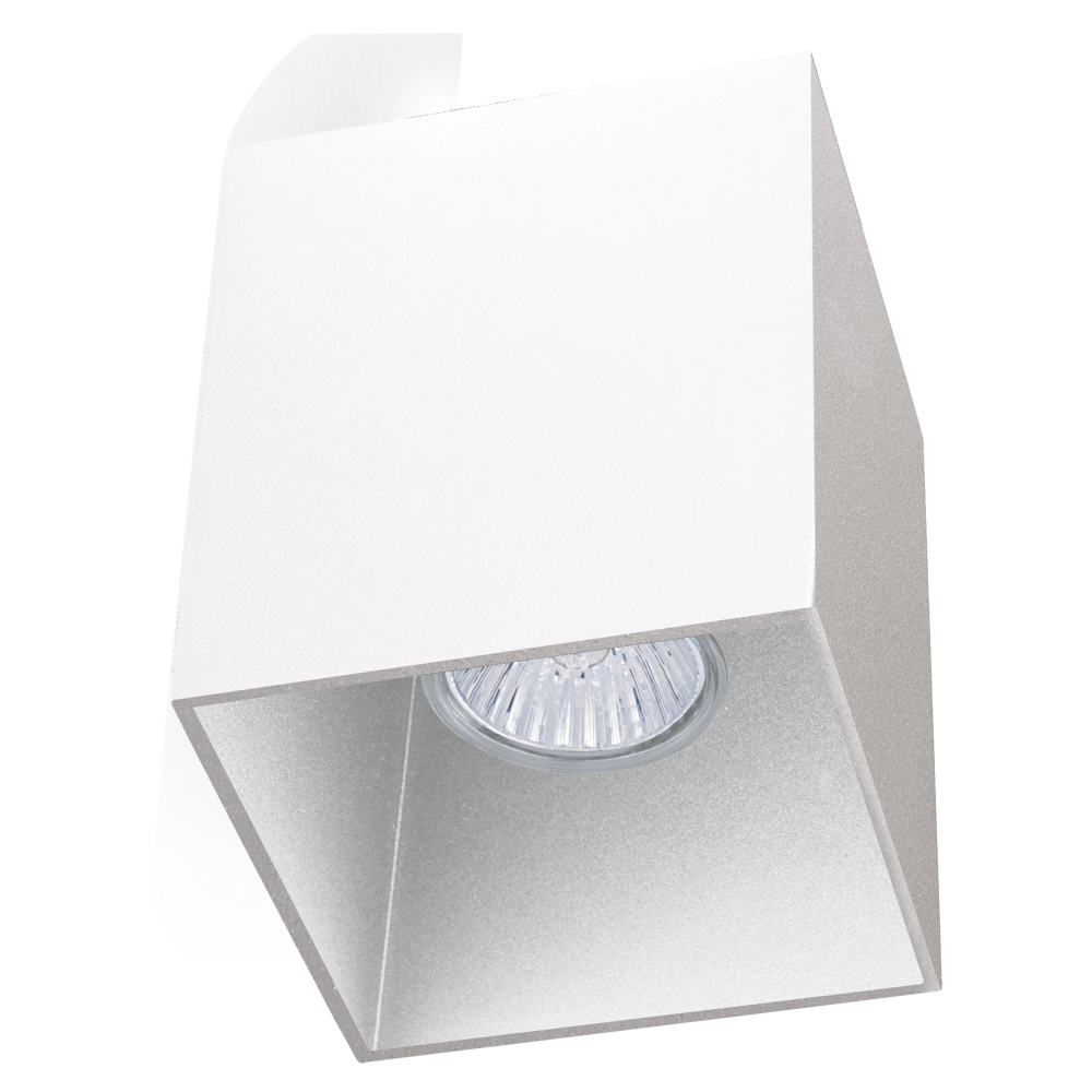 Ceiling luminaire "Polasso Pro" square 35W white IP20