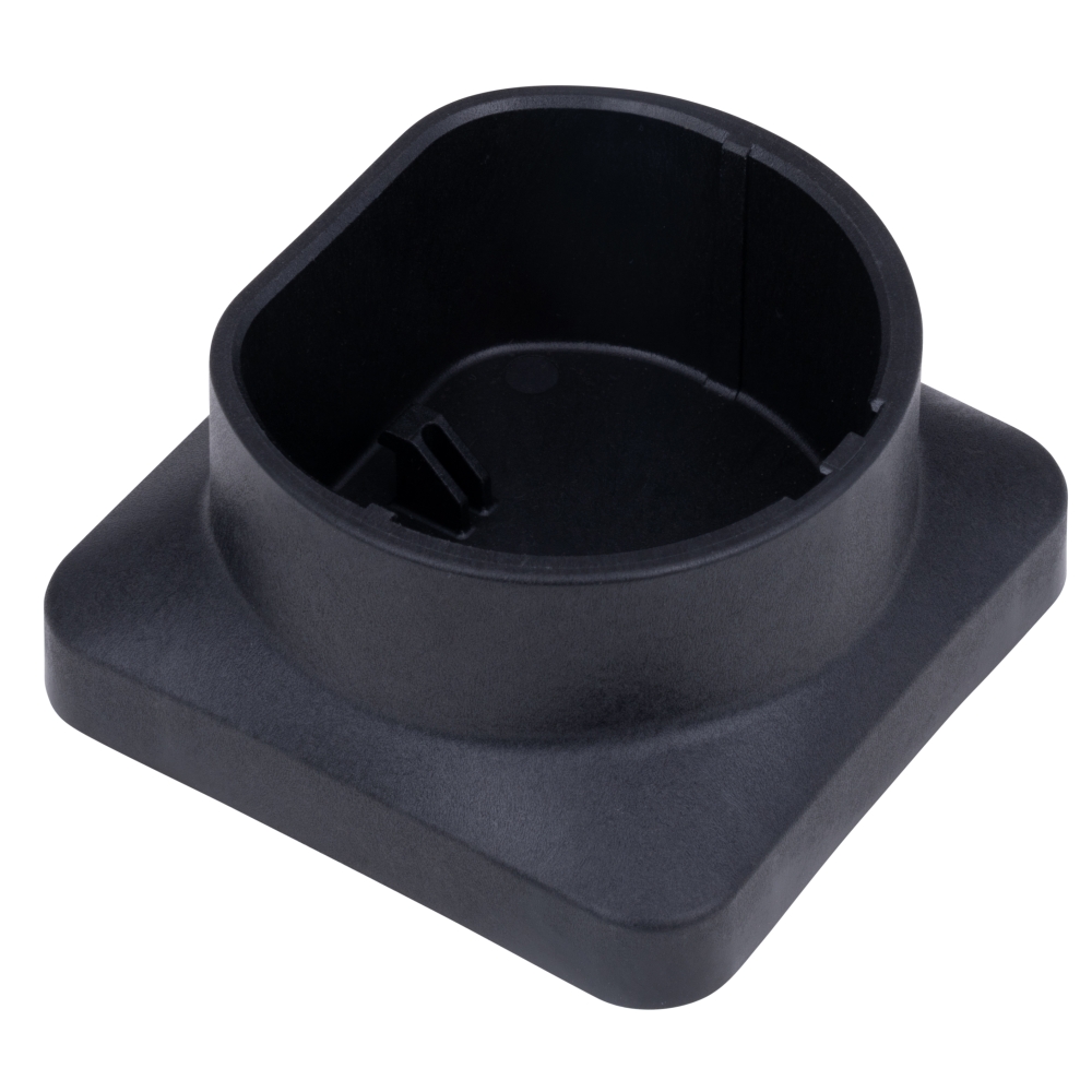 Charging cable retainer, TYPE2, thermoplast, wall-mount