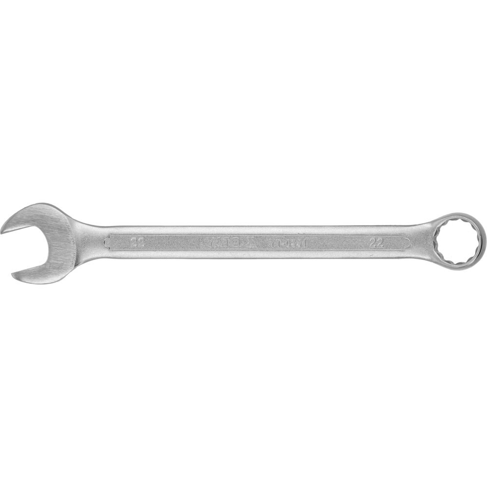 CHEIE COMBINATĂ SATINATĂ 22MM
