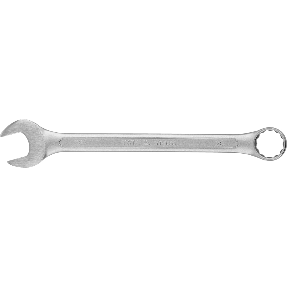 CHEIE COMBINATĂ SATINATĂ 26MM