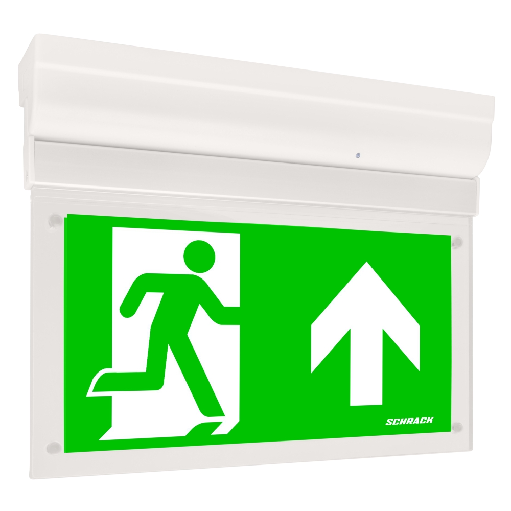 Corp iluminat siguranță Design K4 2W LED 3h 230VAC, LiFePO4