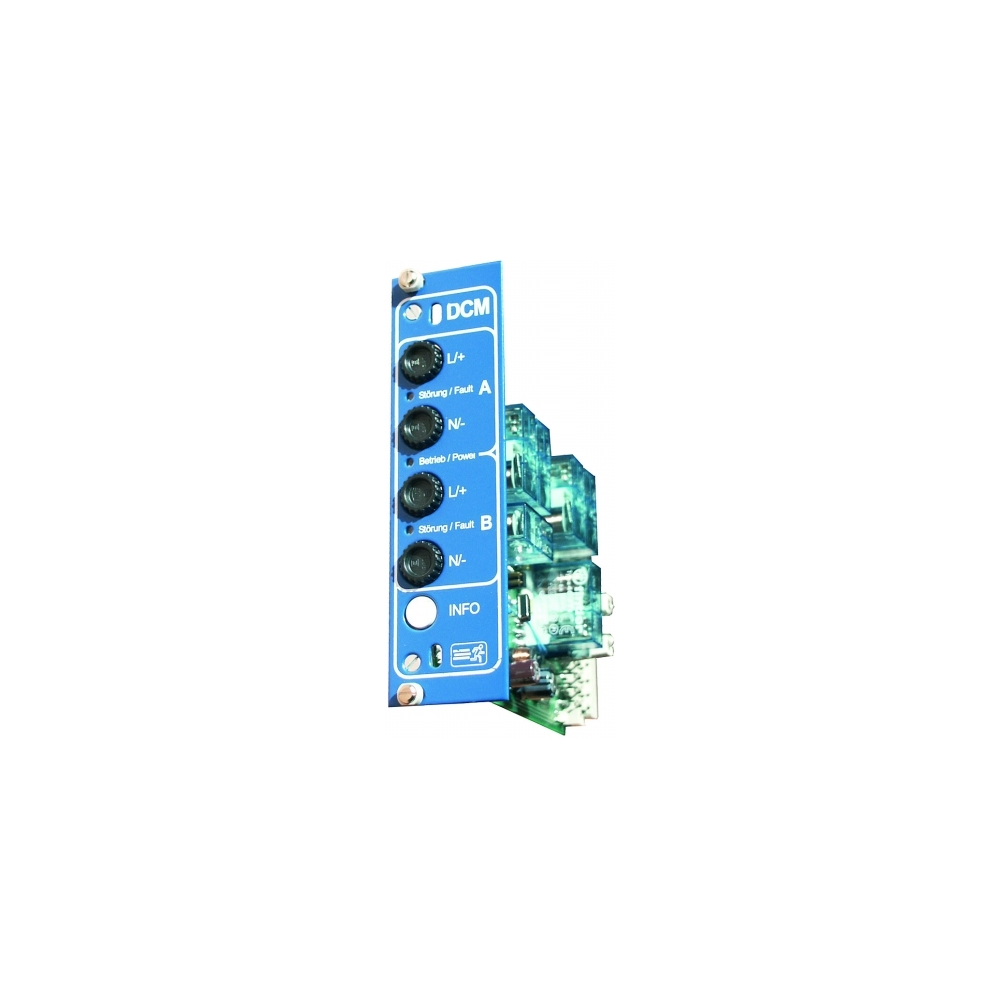 Circuitul electric unitate DCM de 19 "mixt modul 2x4A DS/BS