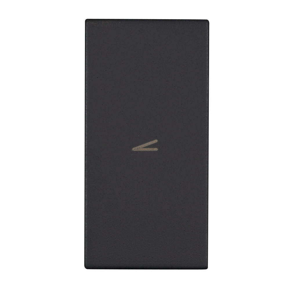 Clapetă cu simbol DIMMER, 1M, negru