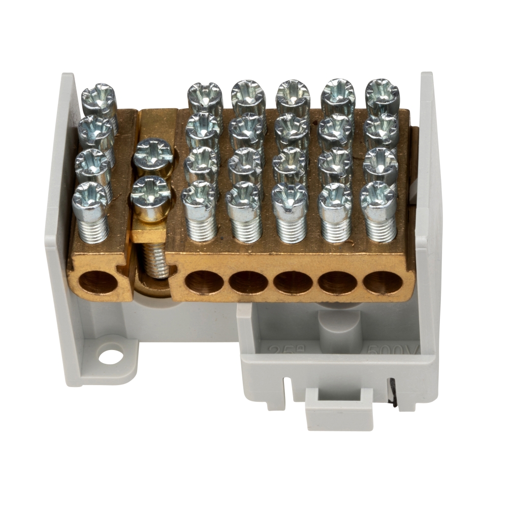 Clemă derivaţie 1 modul, 1 intrare şi 12x16 mm&sup2;