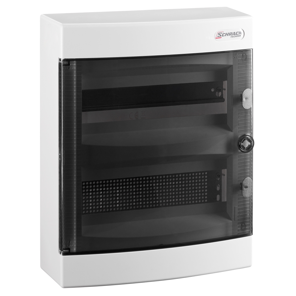 Cofret combi-media cu montaj mural, 2 r&acirc;nduri, 12 module