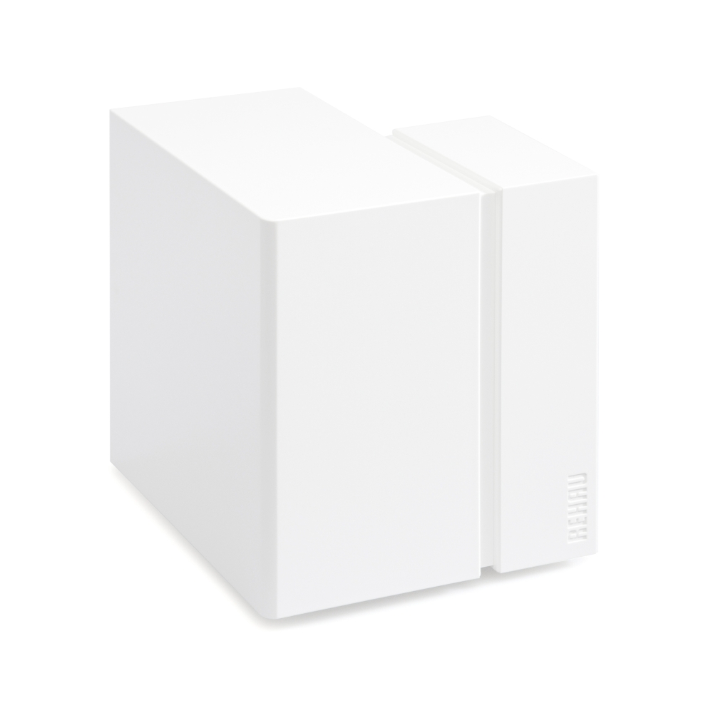 Colt exterior pt.canal parapet SIGNA 70/110 RAL9010 alb