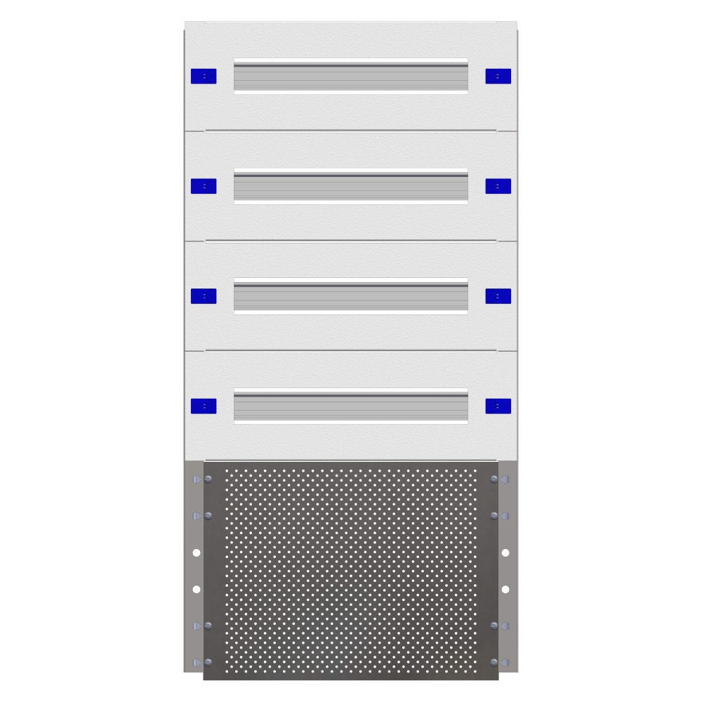 Combination Distributor Modular chassis 420mm 18HU, complete