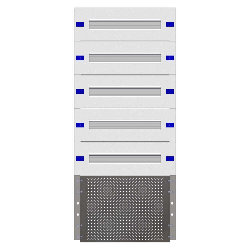Combination Distributor Modular chassis 420mm 21HU, complete