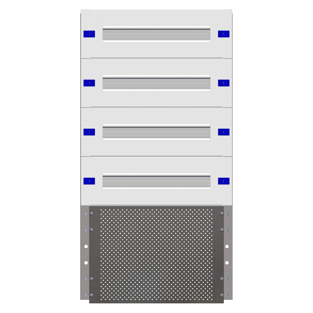 Combination Distributor Modular chassis 428mm 18HU, complete