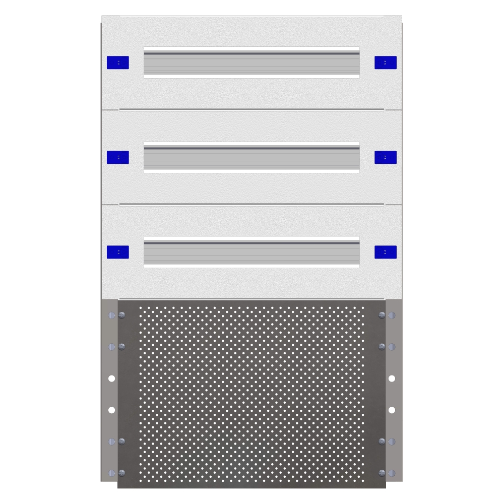 Combination Distributor Modular chassis 440mm 15HU, complete