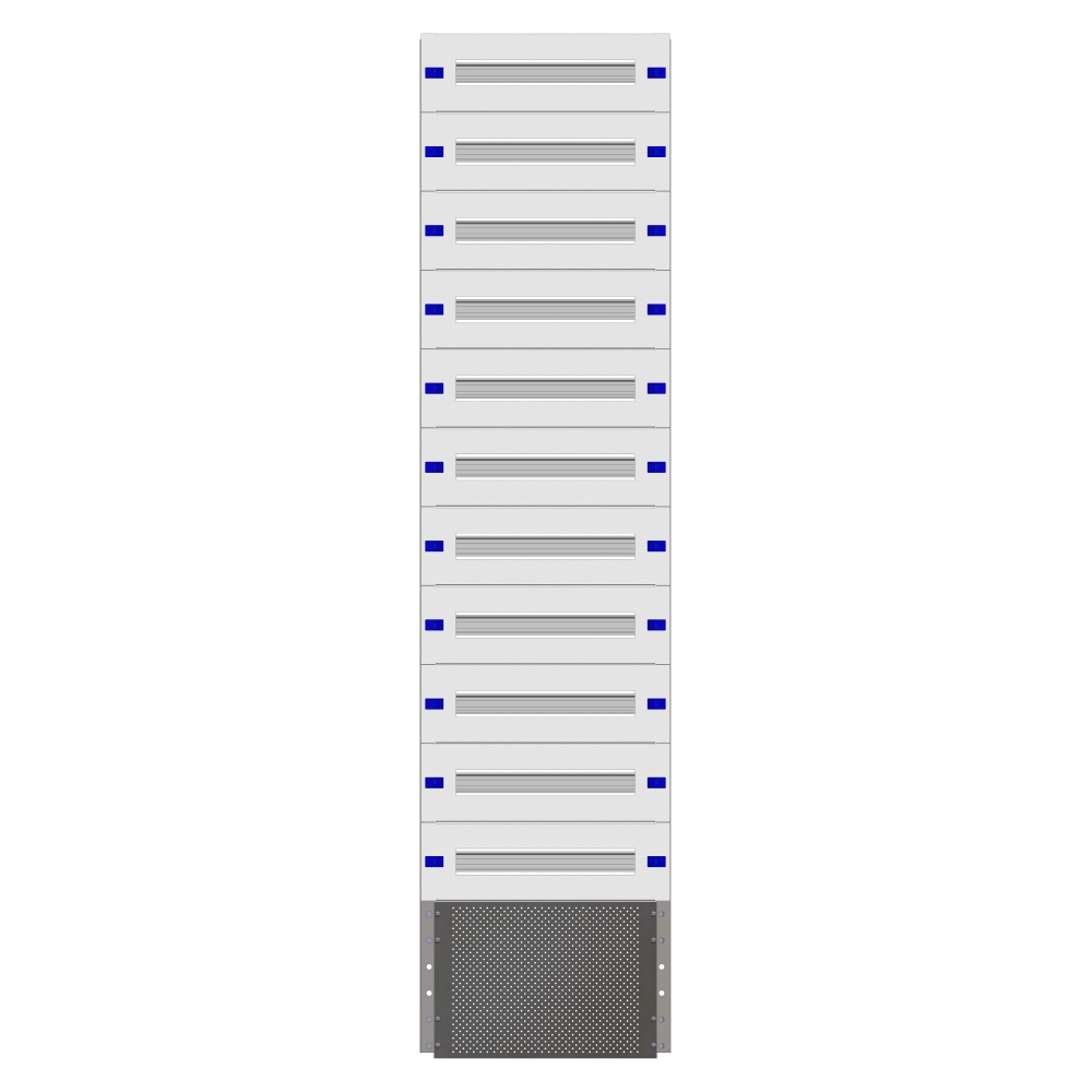 Combination Distributor Modular chassis 440mm 39HU, complete