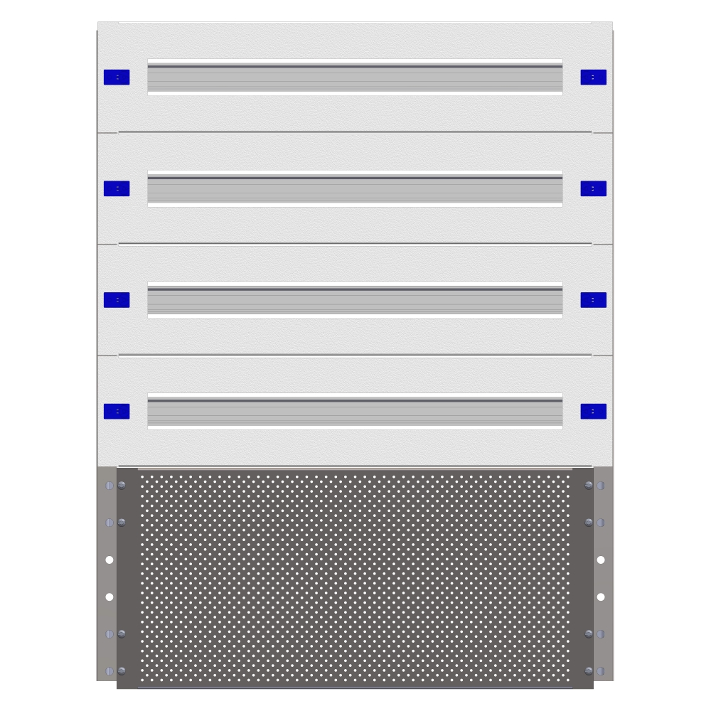 Combination Distributor Modular chassis 640mm 18HU, complete