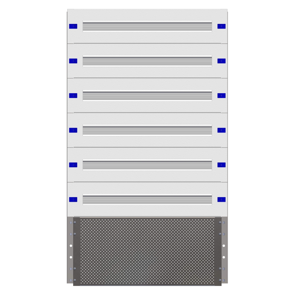 Combination Distributor Modular chassis 640mm 24HU, complete
