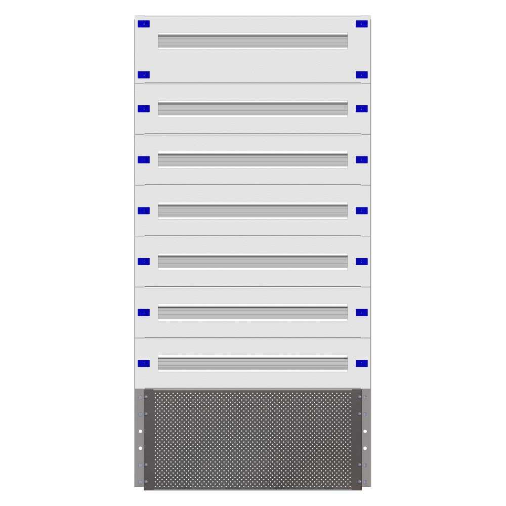 Combination Distributor Modular chassis 640mm 28HU, complete