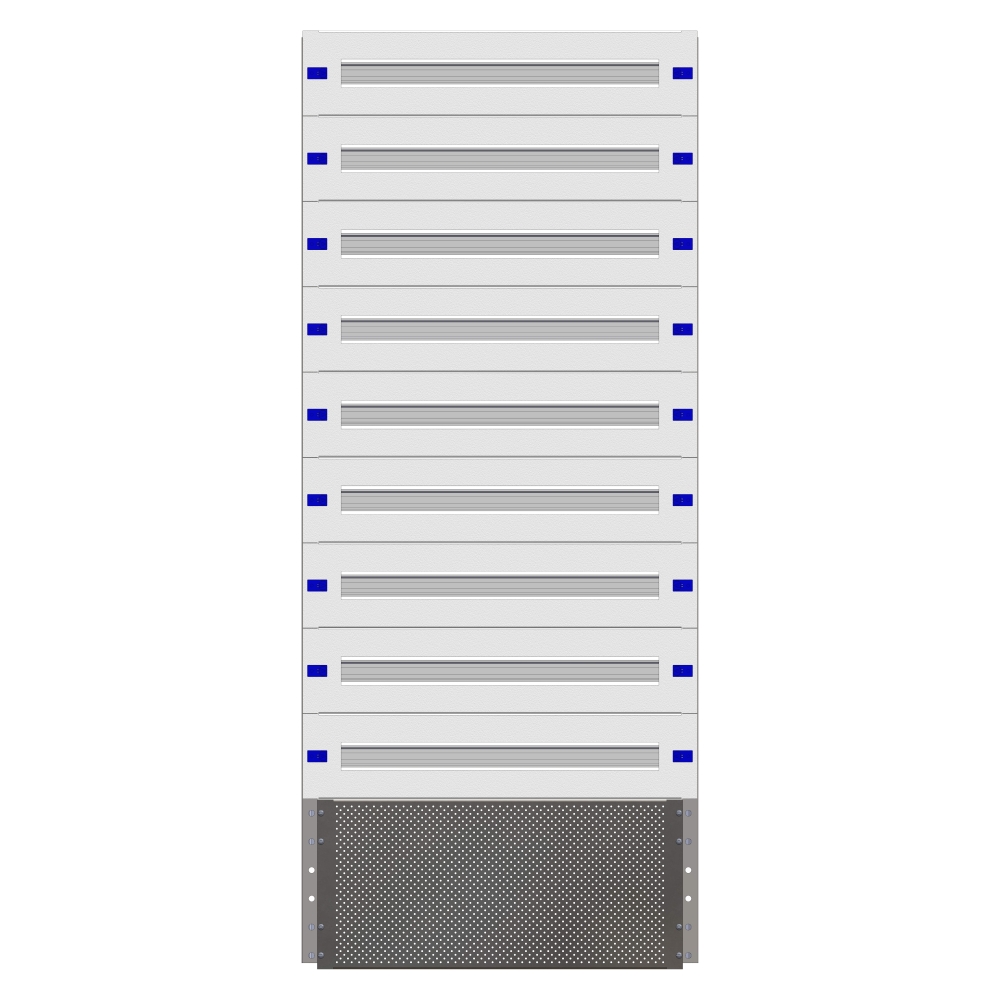 Combination Distributor Modular chassis 640mm 33HU, complete