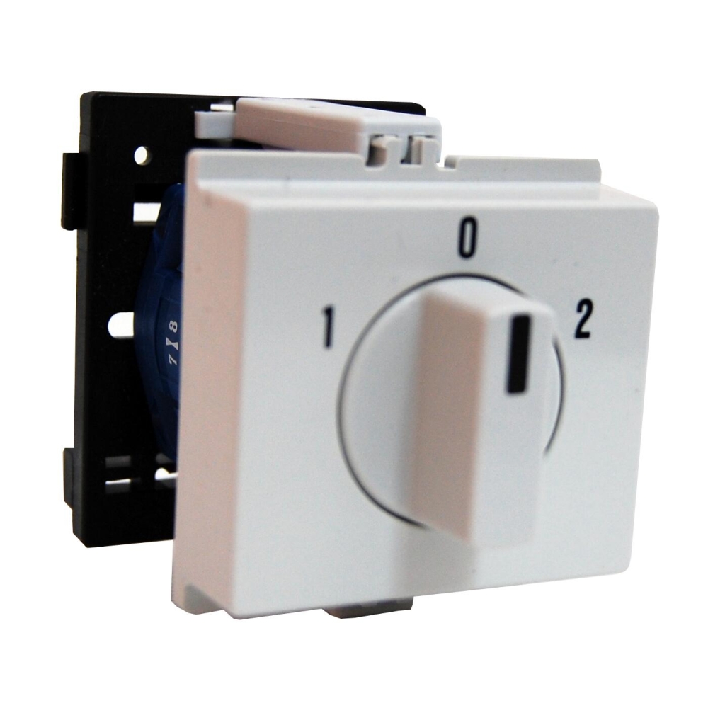 Comutator alternativ 1-0-2 modular 20A 2p