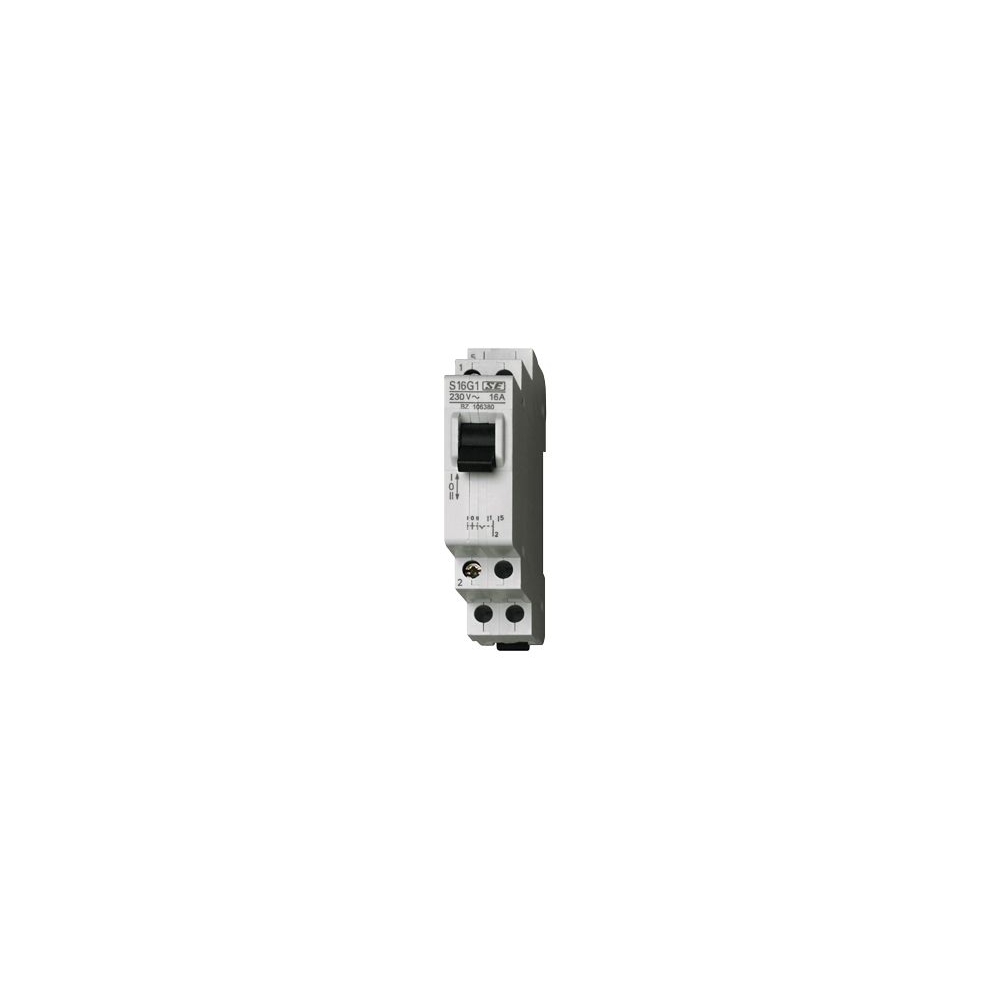 Comutator alternativ modular 1-0-2, 2p, 16A