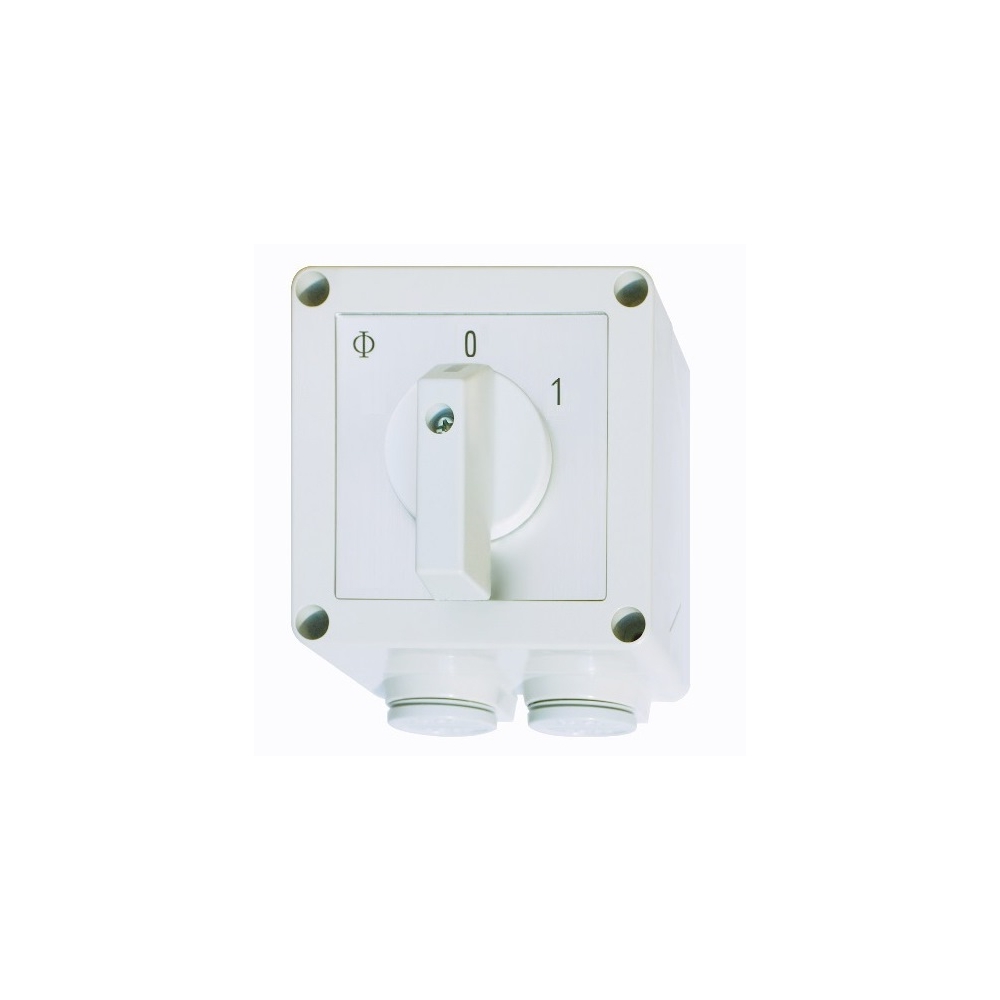 Comutator capsulat 0-1 25A 3p
