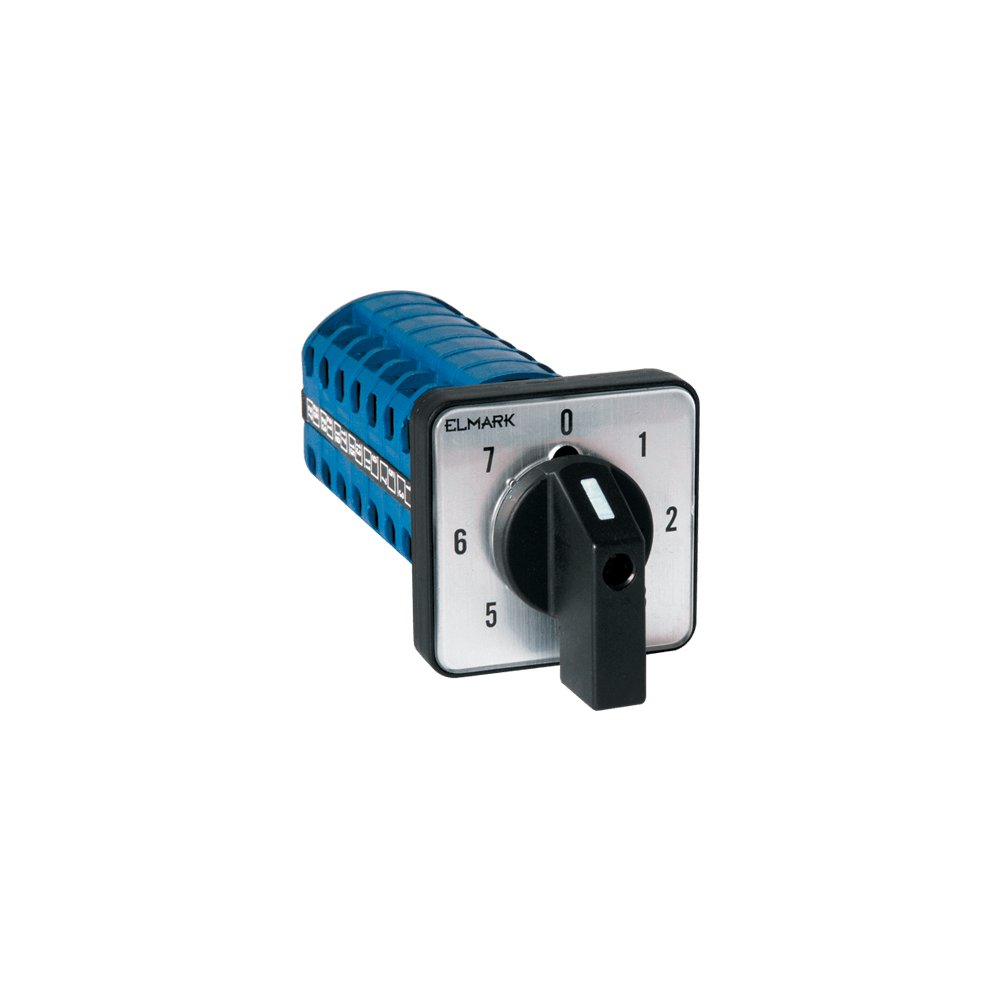 COMUTATOR CU CAME LW26-20 20A 4.I7168/7 20A, 7 NIVELE ,8 POZITII