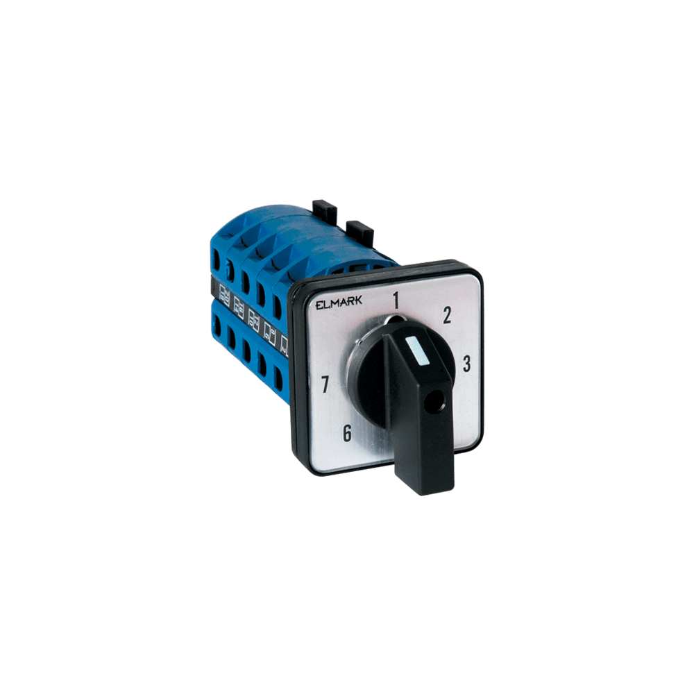 COMUTATOR CU CAME LW26-25 25A 4.H6518/5 25A, 5 NIVELE,7 POZITII