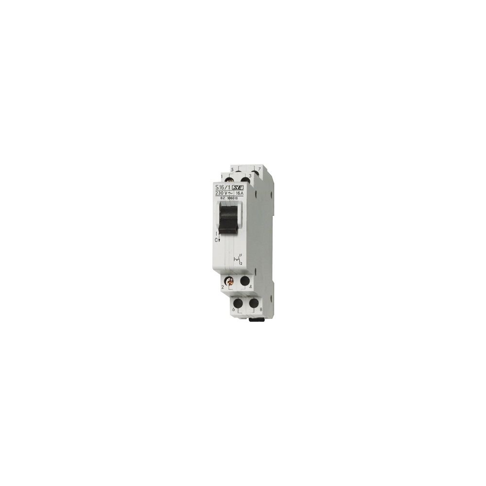 Comutator modular 0-1, 3NO, 16A