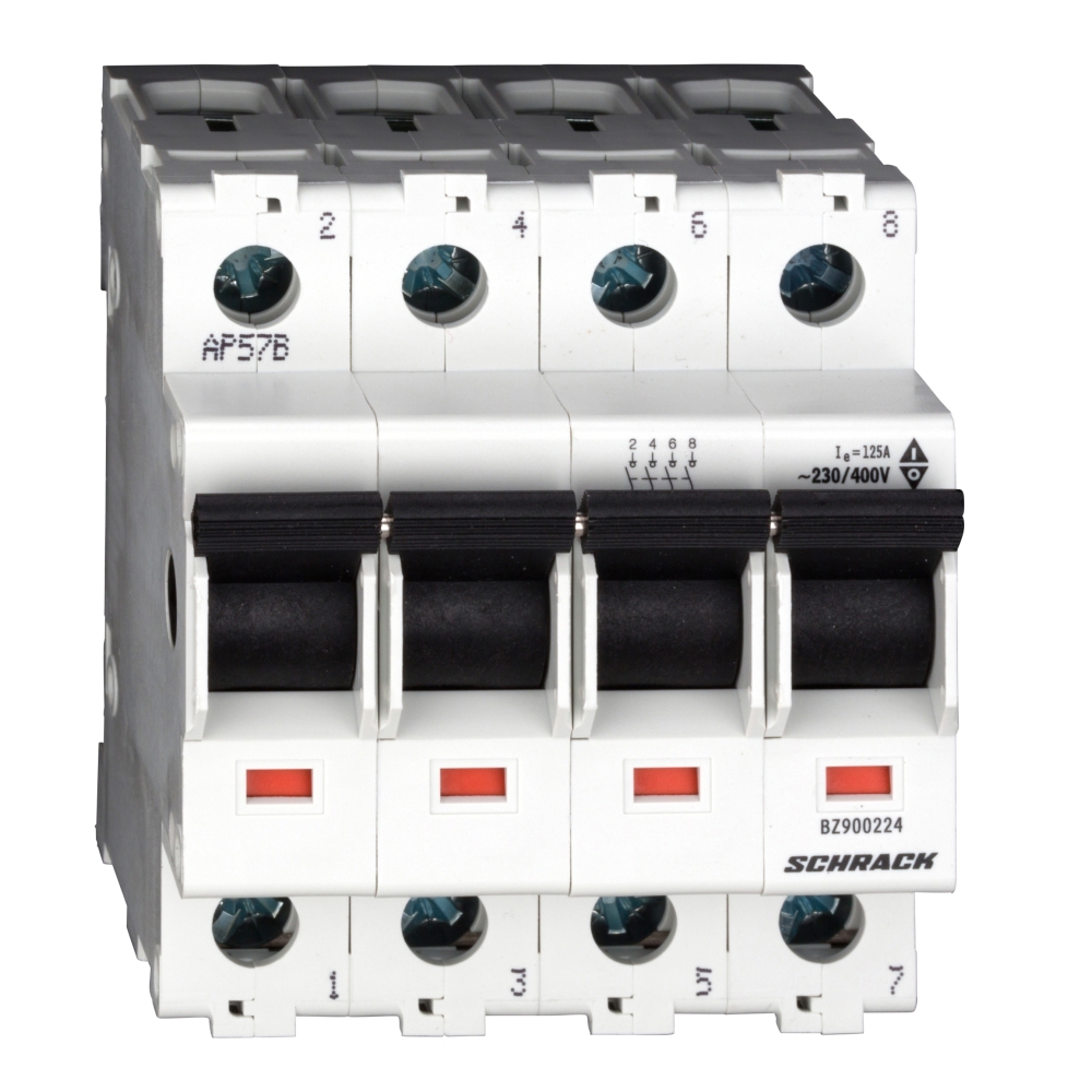 Comutator principal modular 125A/4P