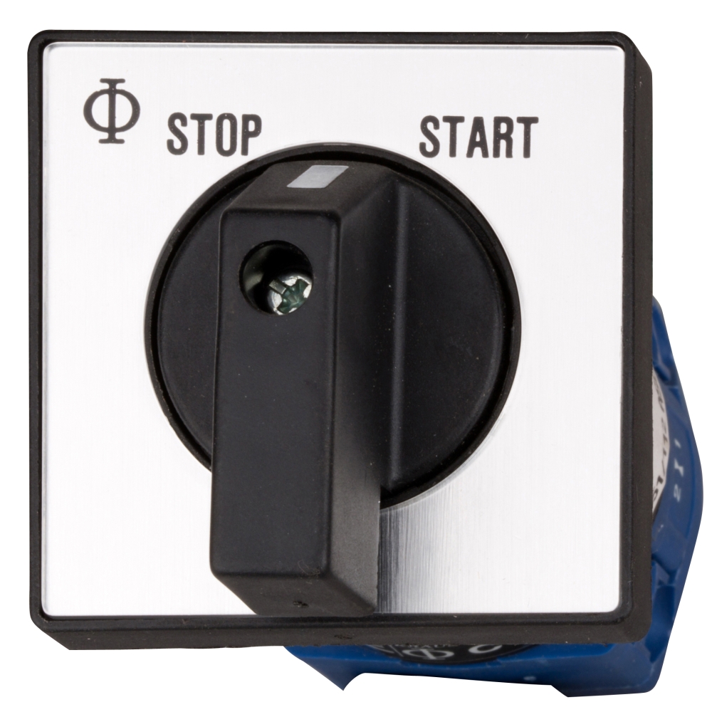 Comutator &bdquo;STOP-START&rdquo; cu revenire fix. centrală, 1-pol/20 A