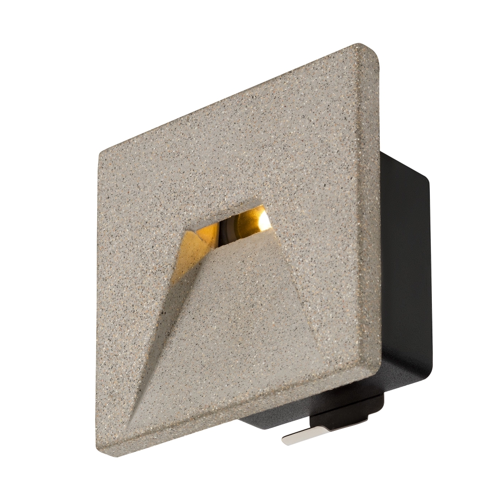CONCRETO EL, Corp iluminat incastrat gri, 3.2W, 45lm, 3000K