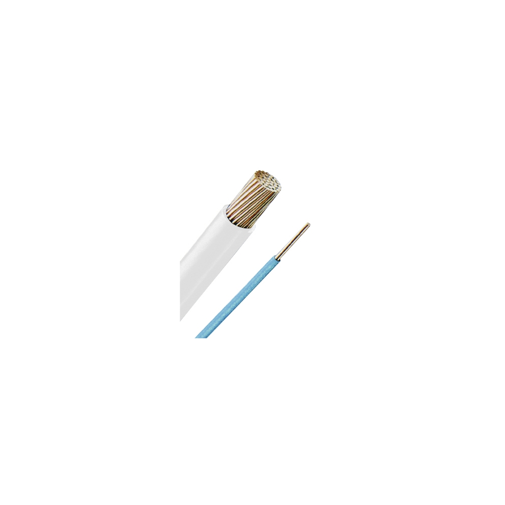 Conductor flexibil cu izol. fără halogen, H05Z-K 1 alb
