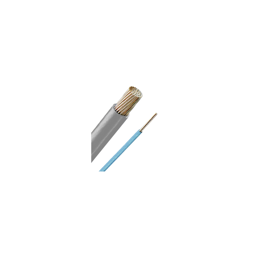 Conductor flexibil cu izol. fără halogen, H05Z-K 1 gri