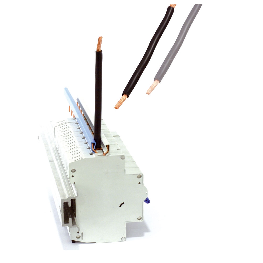 Conductor flexibil negru 10mm&sup2;/325mm
