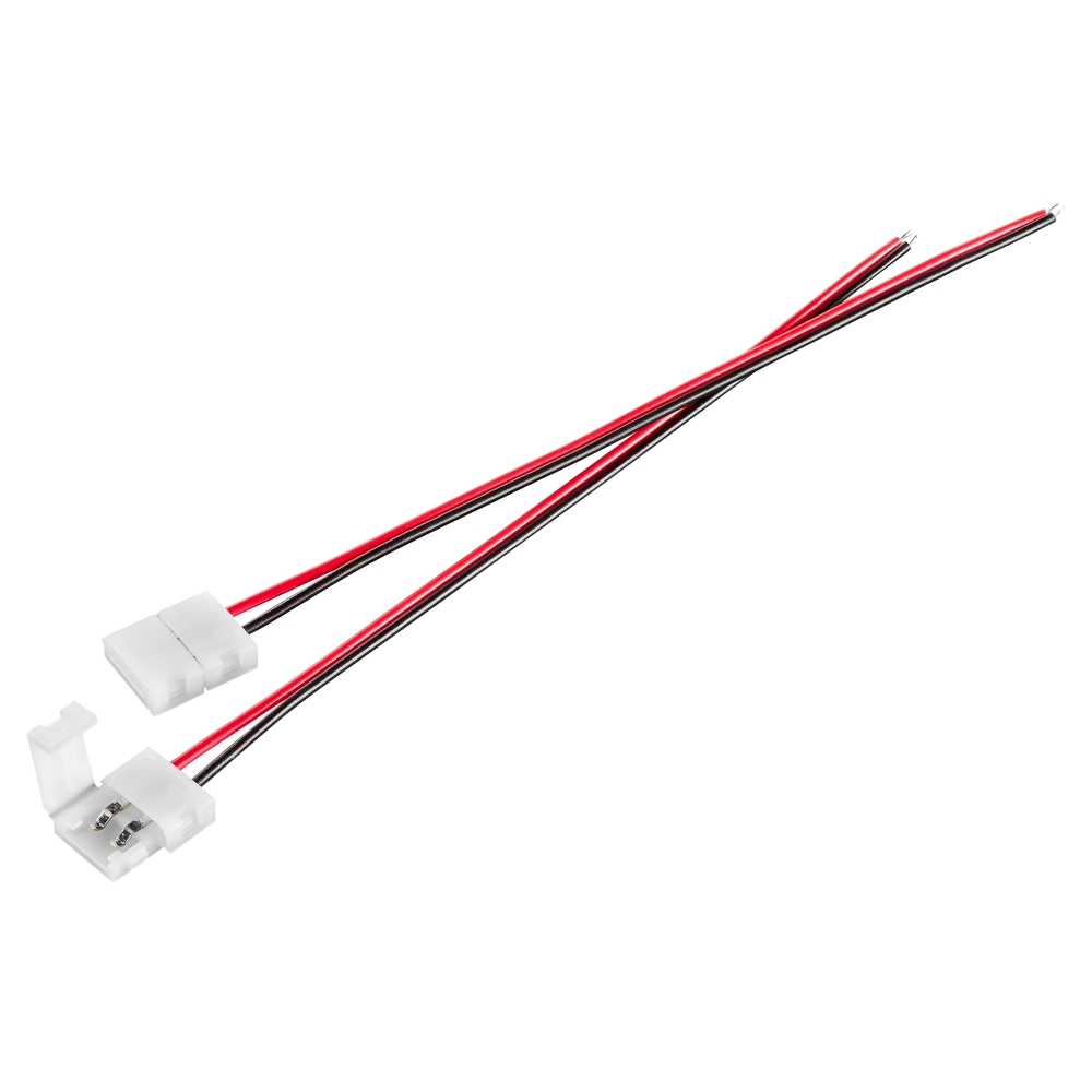 Conector 2-pin 8mm cu 15cm cablu (10buc)