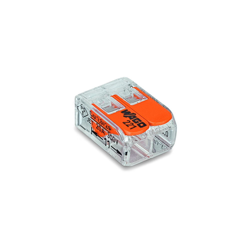 Conector doză Wago 2x 0.2-4mm&sup2;