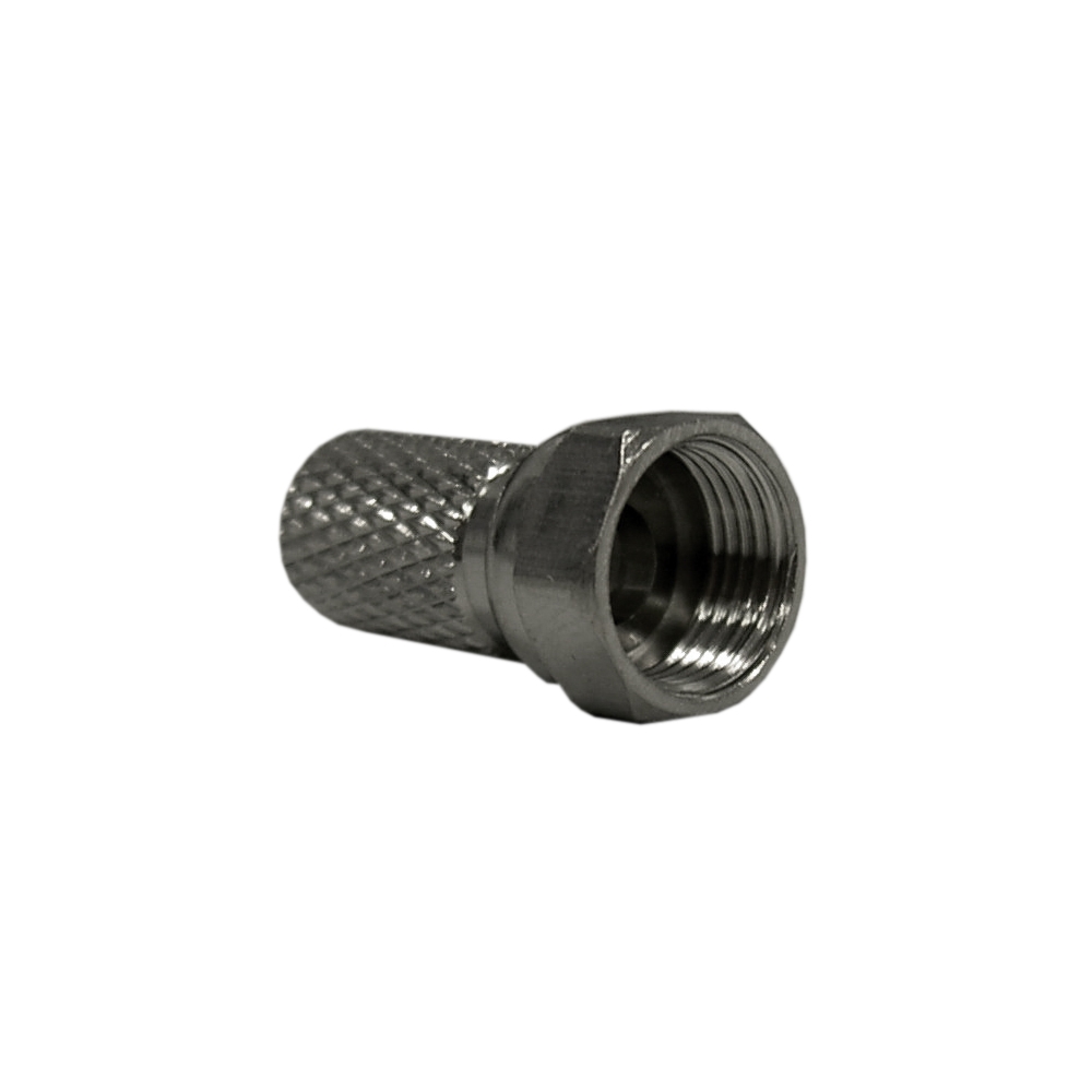 Conector F-Tată cu &icirc;nşurubare,pentru cablu coaxial 6.6-6.8mm