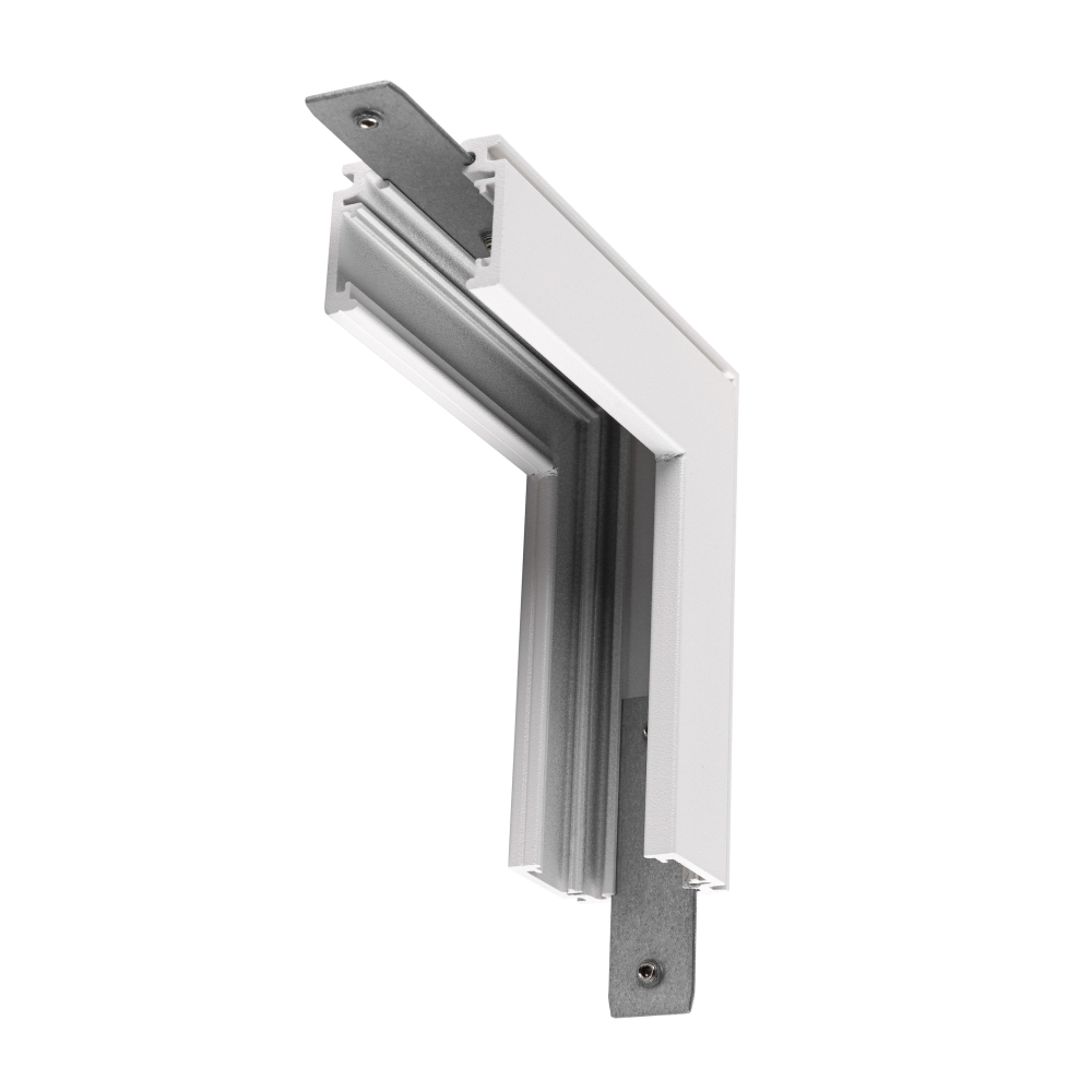 Conector mecanic L, 48V TRACK pt sina AB, stereo, alb