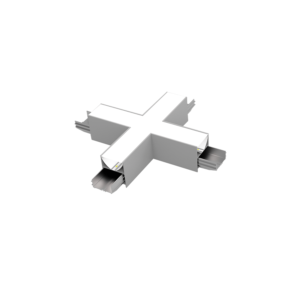 CONECTOR-X PENTRU PROFIL APLICAT  ELMARK 3000K ALB