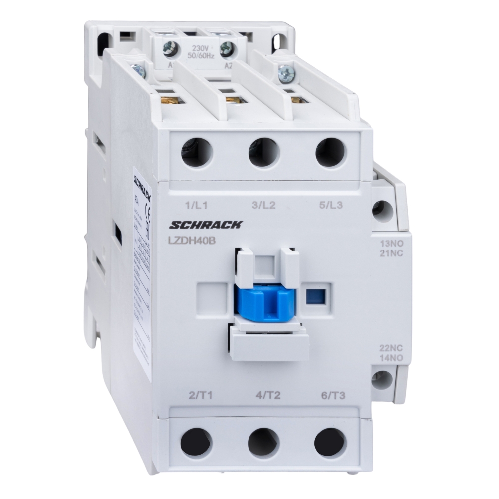 Contactor 3 poli, CUBICO High, 18,5kW, 40A, 1ND+1N&Icirc;, 24Vc.a.