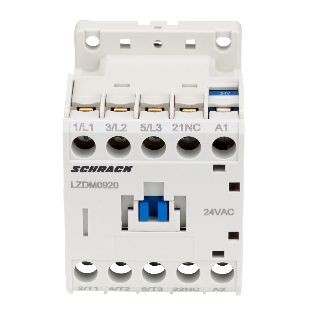 Contactor 3 poli, CUBICO Mini, 4kW, 9A, 1N&Icirc;, 24Vc.a.